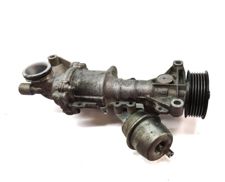 Thumbnail 6: 2015 MERCEDES C300 (W205) 2.0L M274 TURBO ENGINE WATER PUMP w/ THERMOSTAT