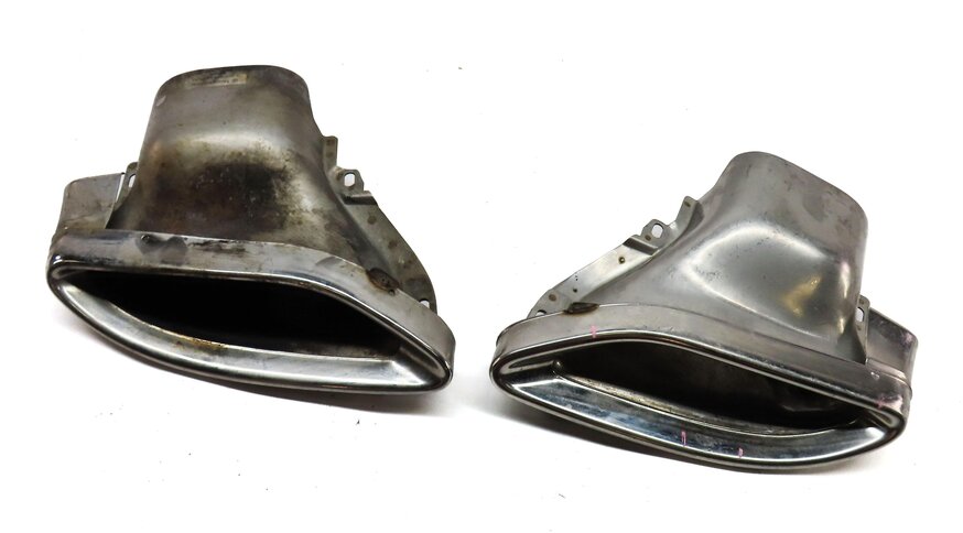 2015 MERCEDES C300 SEDAN (W205) 2.0L TURBO LEFT RIGHT MUFFLER EXHAUST TIP SET 2