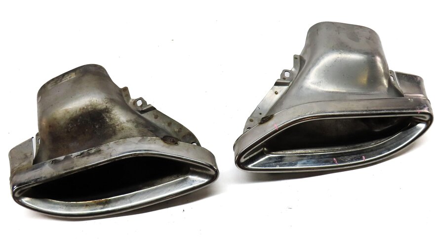Thumbnail 3: 2015 MERCEDES C300 SEDAN (W205) 2.0L TURBO LEFT RIGHT MUFFLER EXHAUST TIP SET 2