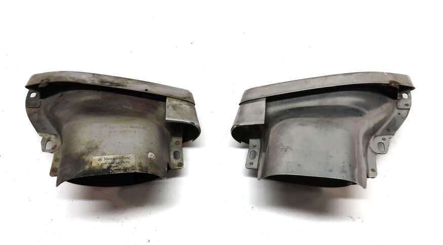 Thumbnail 4: 2015 MERCEDES C300 SEDAN (W205) 2.0L TURBO LEFT RIGHT MUFFLER EXHAUST TIP SET 2