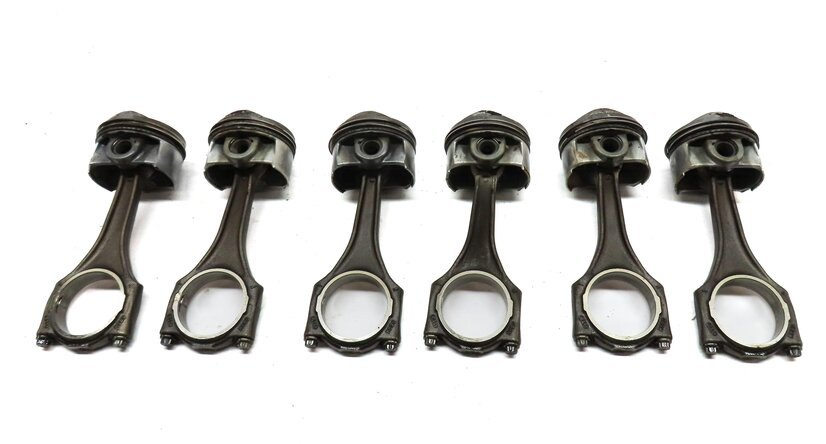 Thumbnail 5: 09-17 AUDI A6 A7 Q5 Q7 S4 S5 SQ5 C7 B8 4L 3.0L SUPER PISTON & CONNECTING ROD SET