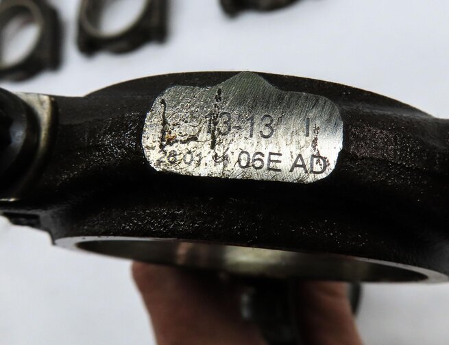 Thumbnail 6: 09-17 AUDI A6 A7 Q5 Q7 S4 S5 SQ5 C7 B8 4L 3.0L SUPER PISTON & CONNECTING ROD SET
