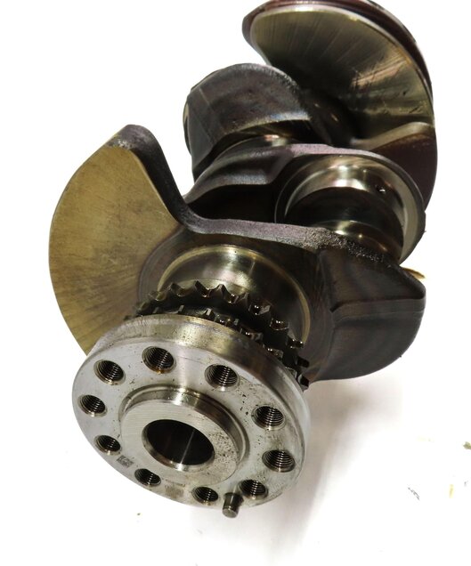 Thumbnail 4: 2012 AUDI A6 (C7) 3.0L SUPER CGXB ENGINE CRANKSHAFT CRANK SHAFT 06E105101AD