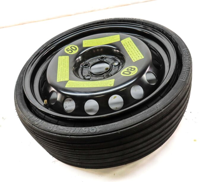 Thumbnail 3: 2009-2017 AUDI Q5 (B8 8R) 18x6 COLLAPSIBLE SPARE TIRE WHEEL RIM