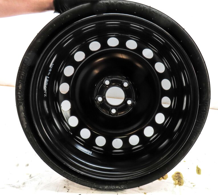 Thumbnail 5: 2009-2017 AUDI Q5 (B8 8R) 18x6 COLLAPSIBLE SPARE TIRE WHEEL RIM