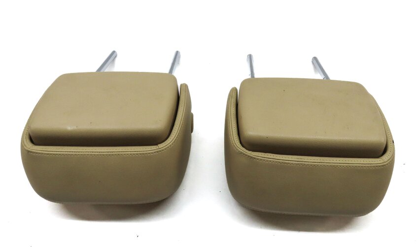 Thumbnail 5: 12-15 AUDI A6 A7 S6 S7 (C7 4G 4G8) FRONT SEAT LEFT & RIGHT HEADREST SET2 (BEIGE)