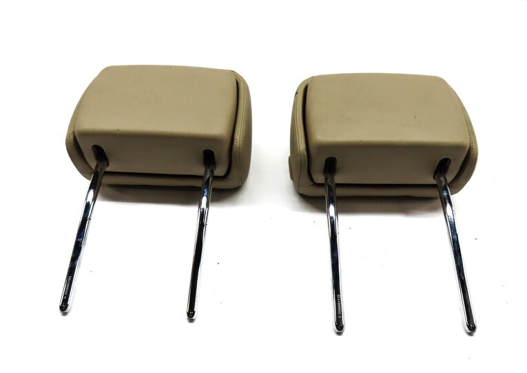 Thumbnail 6: 12-15 AUDI A6 A7 S6 S7 (C7 4G 4G8) FRONT SEAT LEFT & RIGHT HEADREST SET2 (BEIGE)