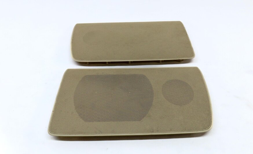 Thumbnail 7: 2012 AUDI A6 (C7) FRONT REAR LEFT RIGHT BOSE SPEAKER COVER GRILLE SET 7 (BEIGE)