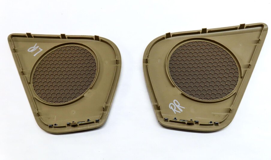 Thumbnail 9: 2012 AUDI A6 (C7) FRONT REAR LEFT RIGHT BOSE SPEAKER COVER GRILLE SET 7 (BEIGE)
