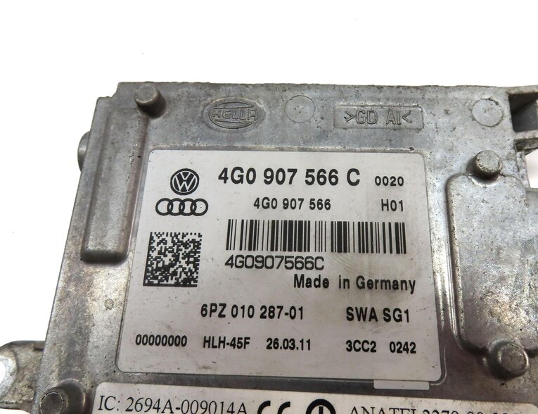 Thumbnail 4: 2012-2015 AUDI A6 S6 (C7) RIGHT PASSENGER REAR BLIND SPOT ALERT MODULE (MASTER)