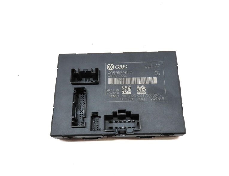 Thumbnail 2: 2012 AUDI A6 (C7) FRONT LEFT DRIVER SEAT CONTROL MODULE 4G8959760A