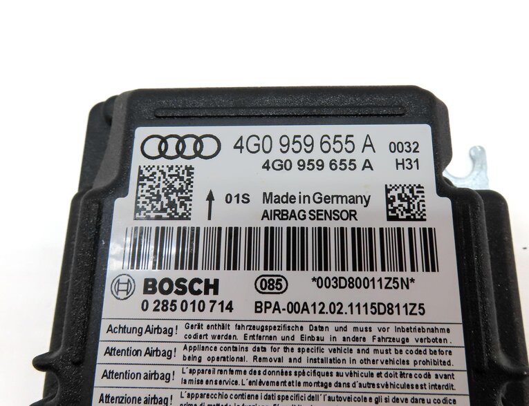 Thumbnail 4: 2012 AUDI A6 (C7) SRS BAGG RESTRAINT SAFETY CONTROL MODULE 4G0959655A