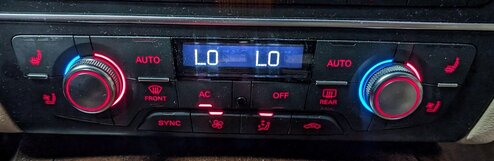 Thumbnail 2: 12-17 AUDI A6 S6 A7 S7 C7 4G8 FRONT HEATER AC TEMPERATURE CLIMATE CONTROL PANEL