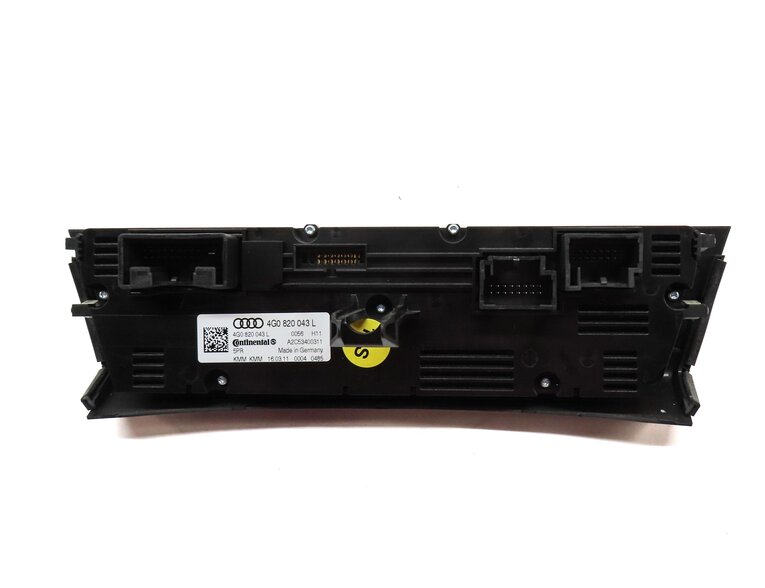 Thumbnail 6: 12-17 AUDI A6 S6 A7 S7 C7 4G8 FRONT HEATER AC TEMPERATURE CLIMATE CONTROL PANEL