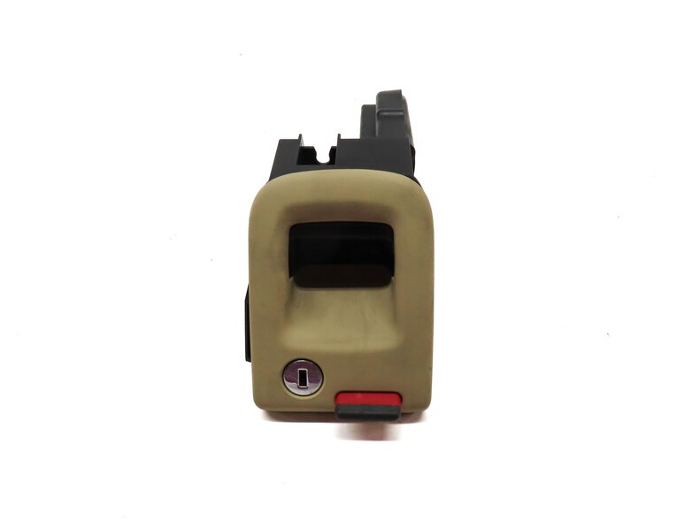 Thumbnail 2: 2012 AUDI A6 C7 REAR RIGHT FOLDING FOLD UP DOWN SEAT RELEASE LOCK LATCH (BEIGE)