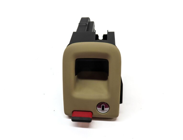 Thumbnail 2: 2012 AUDI A6 (C7) REAR LEFT FOLDING FOLD UP DOWN SEAT RELEASE LOCK LATCH (BEIGE)
