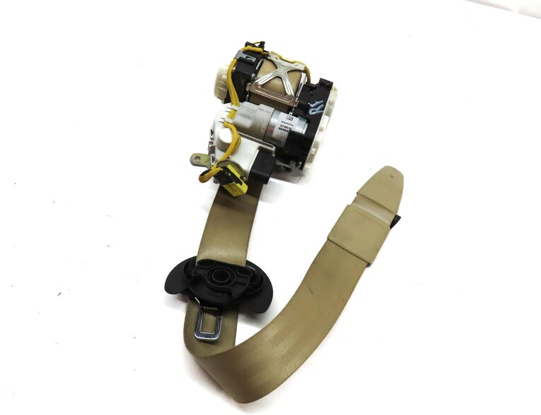 2012-2017 AUDI A6 S6 (C7) RIGHT FRONT PASSENGER SEATBELT RETRACTOR (BEIGE)