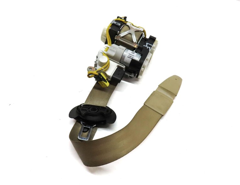 2012-2017 AUDI A6 S6 (C7) LEFT FRONT DRIVER SEATBELT RETRACTOR (BEIGE)