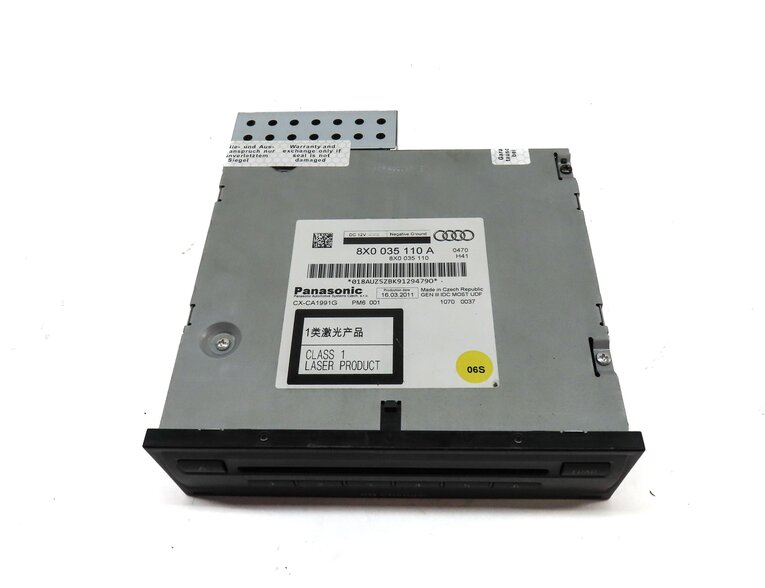 Thumbnail 4: 2012 AUDI A6 (C7) RADIO STEREO 6 DISC CD PLAYER CHANGER 8X00351101