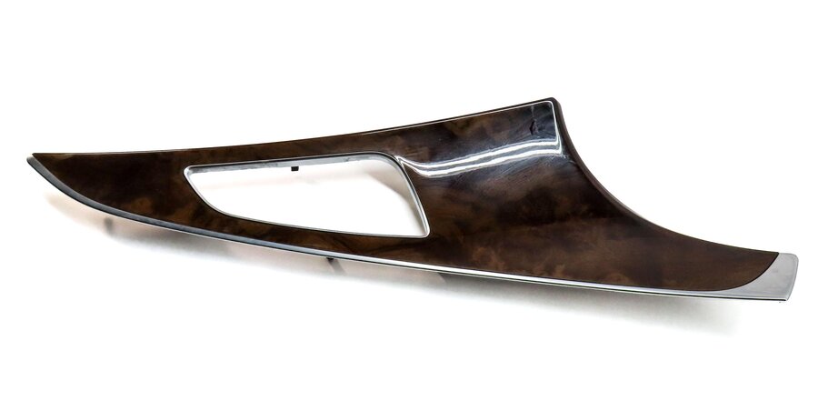 Thumbnail 10: 2012 AUDI A6 (C7) FRONT REAR DOOR DASH CONSOLE BURR WALNUT WOOD TRIM SET 7