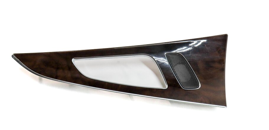 Thumbnail 11: 2012 AUDI A6 (C7) FRONT REAR DOOR DASH CONSOLE BURR WALNUT WOOD TRIM SET 7