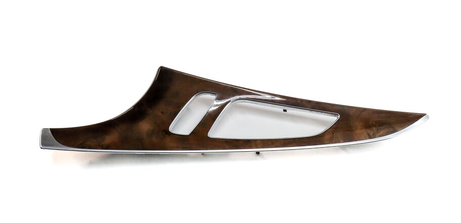 Thumbnail 12: 2012 AUDI A6 (C7) FRONT REAR DOOR DASH CONSOLE BURR WALNUT WOOD TRIM SET 7