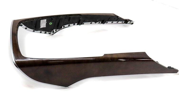 Thumbnail 16: 2012 AUDI A6 (C7) FRONT REAR DOOR DASH CONSOLE BURR WALNUT WOOD TRIM SET 7