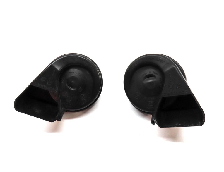 Thumbnail 2: 2012-2020 AUDI A6 S6 A7 S7 RS7 A8 S8 (C7 D4) HIGH & LOW TONE SAFETY HORN SET-2