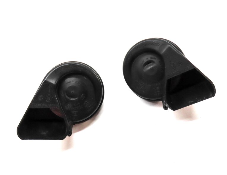 Thumbnail 3: 2012-2020 AUDI A6 S6 A7 S7 RS7 A8 S8 (C7 D4) HIGH & LOW TONE SAFETY HORN SET-2
