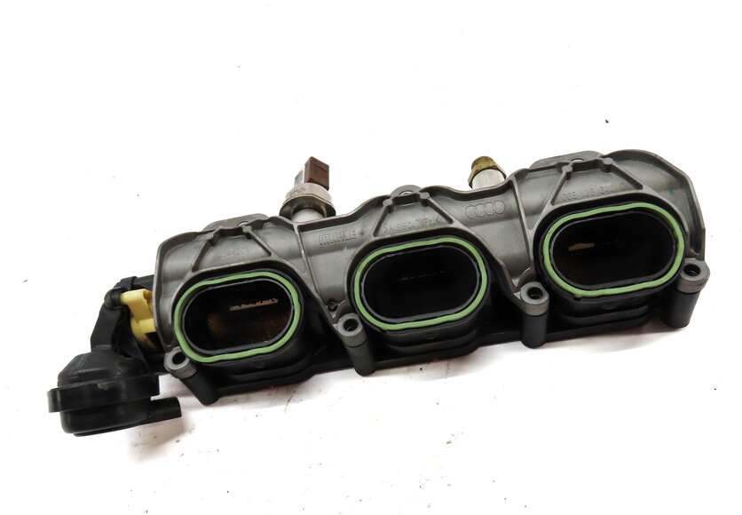 Thumbnail 3: 12-17 AUDI A6 A7 Q5 S5 SQ5 (C7 4G8 B8 8T 8R) LEFT INTAKE MANIFOLD DIFFUSER RAIL