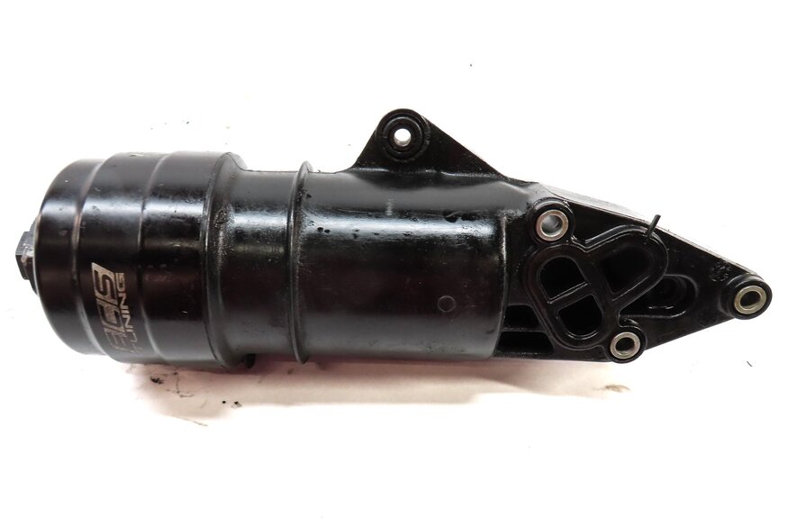 Thumbnail 6: 2012 AUDI A6 (C7) 3.0L SUPER CGXB ENGINE OIL FILTER HOUSING w/ CAP 06E115405C
