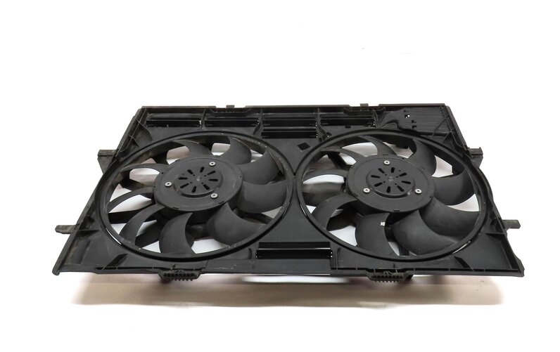 Thumbnail 4: 12-18 AUDI A6 A7 (C7) 3.0L SUPERCHARGED ENGINE - RADIATOR COOLING FAN w/ SHROUD