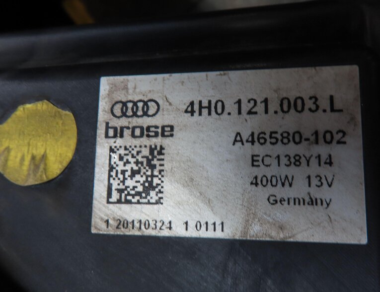 Thumbnail 8: 12-18 AUDI A6 A7 (C7) 3.0L SUPERCHARGED ENGINE - RADIATOR COOLING FAN w/ SHROUD