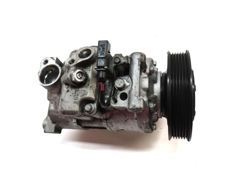 Thumbnail 4: 2012-2015 AUDI A6 A7 (C7 4G8) 3.0L SUPERCHARGED ENGINE A/C AIR COMPRESSOR PUMP