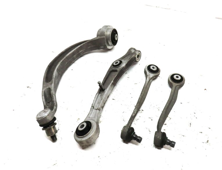 2009-2017 AUDI Q5 (8R) FRONT LEFT DRIVER SIDE FORWARD REARWARD CONTROL ARM SET 4