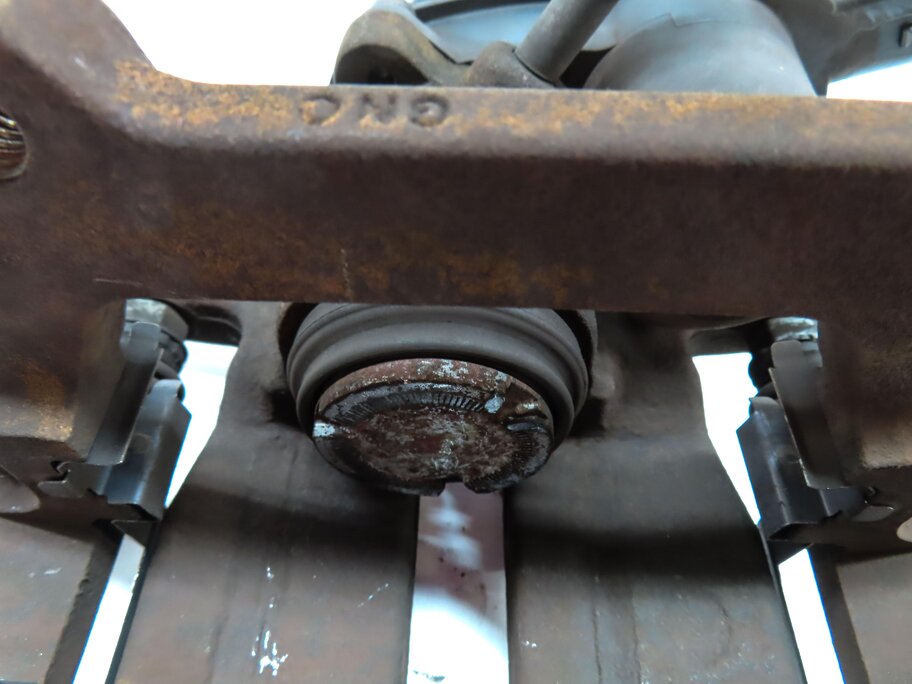 Thumbnail 7: 2012-2017 AUDI A6 A7 (C7) RIGHT PASSENGER REAR DISC BRAKE CALIPER (330mm ROTOR)