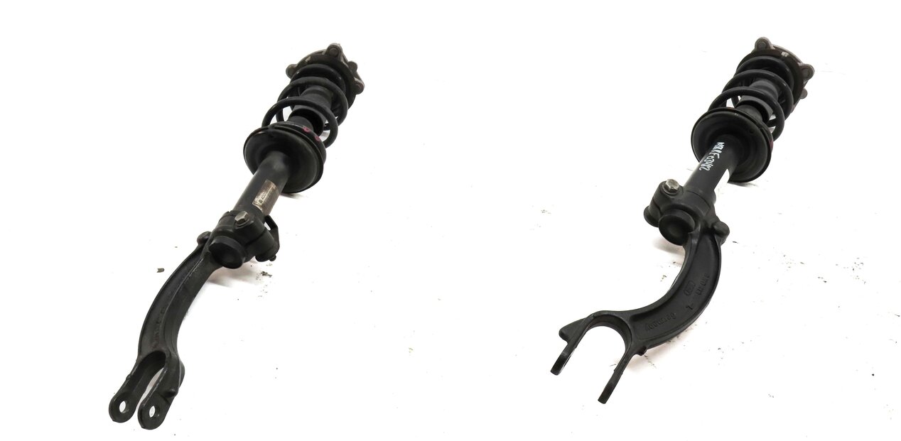 12-17 AUDI A6 A7 (C7 4G8) FRONT LEFT & RIGHT STANDARD SUSPENSION SHOCK STRUT SET