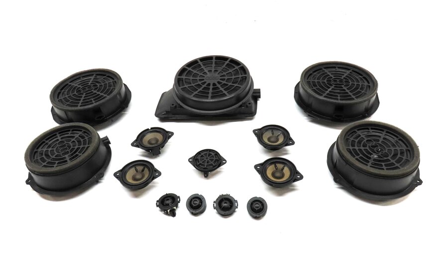 Thumbnail 2: 2014 AUDI S4 (B8 8K) WOOFER MIDRANGE TWEETER BANG & OLUFSEN SPEAKER SET 14