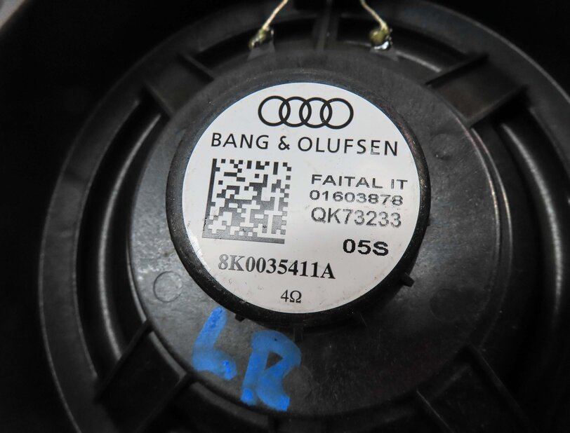 Thumbnail 5: 2014 AUDI S4 (B8 8K) WOOFER MIDRANGE TWEETER BANG & OLUFSEN SPEAKER SET 14