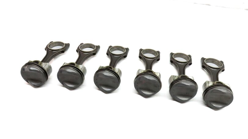 09-17 AUDI A6 A7 Q5 Q7 S4 S5 SQ5 C7 B8 4L 3.0L SUPER PISTON & CONNECTING ROD SET