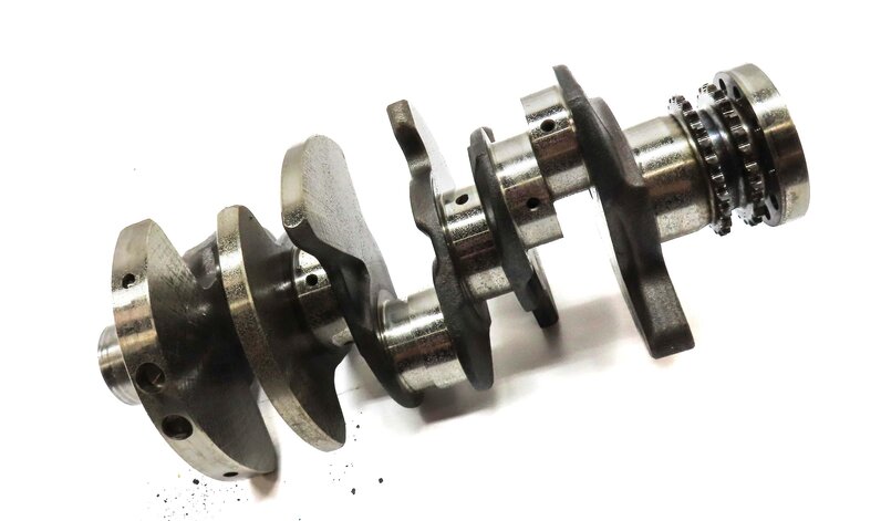 Thumbnail 3: 2014 AUDI S4 (B8 8K) 3.0L SUPER CTUB ENGINE CRANKSHAFT CRANK SHAFT 06E105101AD