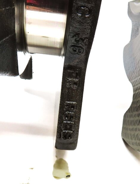 Thumbnail 7: 2014 AUDI S4 (B8 8K) 3.0L SUPER CTUB ENGINE CRANKSHAFT CRANK SHAFT 06E105101AD