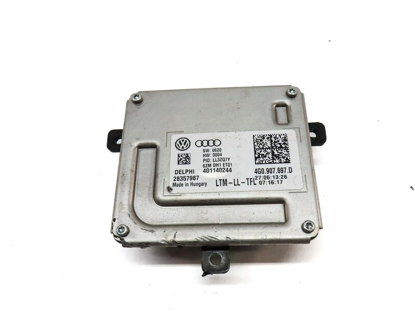 Thumbnail 2: 2014 AUDI S4 (B8 8K) DRL HEADLIGHT BALLAST CONTROL MODULE 4G0907697D