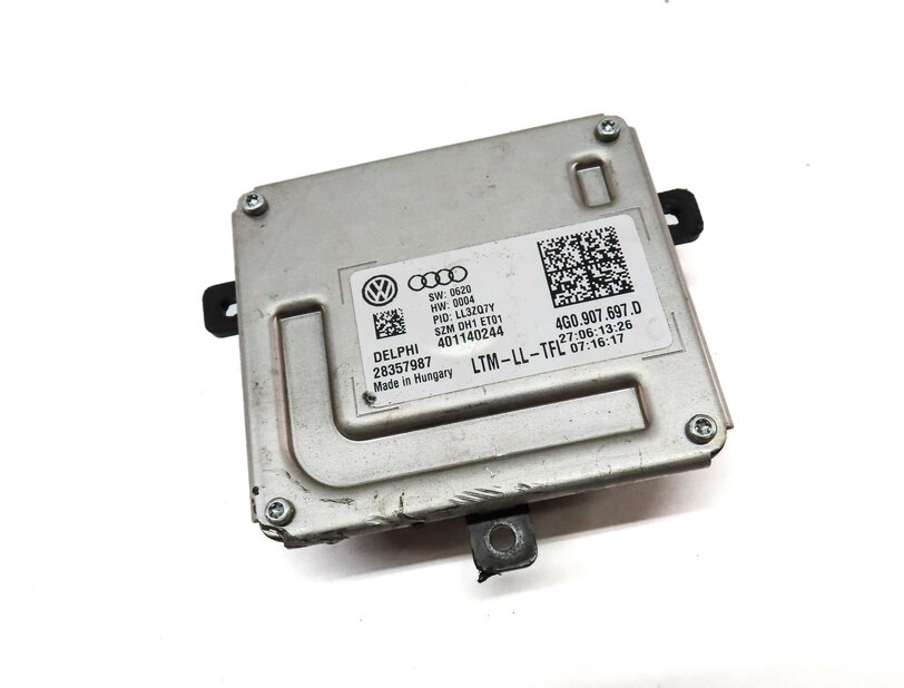 Thumbnail 3: 2014 AUDI S4 (B8 8K) DRL HEADLIGHT BALLAST CONTROL MODULE 4G0907697D
