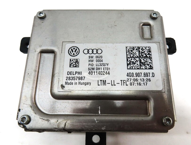 Thumbnail 4: 2014 AUDI S4 (B8 8K) DRL HEADLIGHT BALLAST CONTROL MODULE 4G0907697D