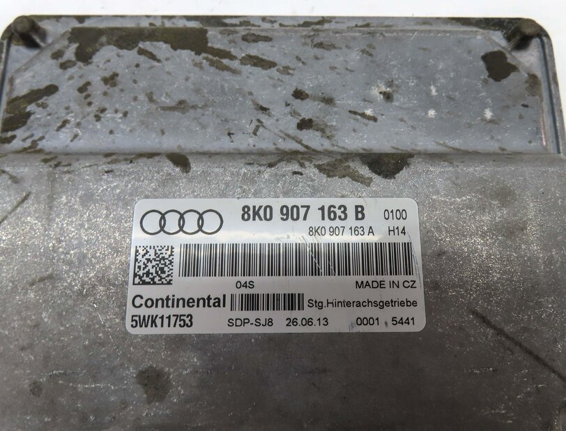 Thumbnail 4: 2014 AUDI S4 (B8 8K) 3.0L SUPER CTUB ENGINE REAR DIFFERENTIAL CONTROL MODULE