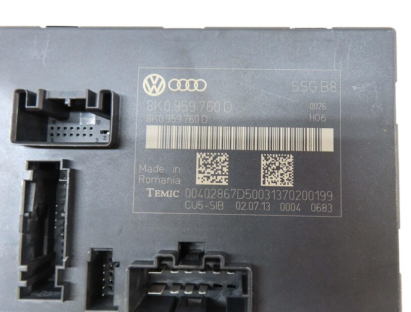 Thumbnail 4: 2014 AUDI S4 (B8 8K) FRONT LEFT DRIVER SEAT CONTROL MODULE 8K0959760D