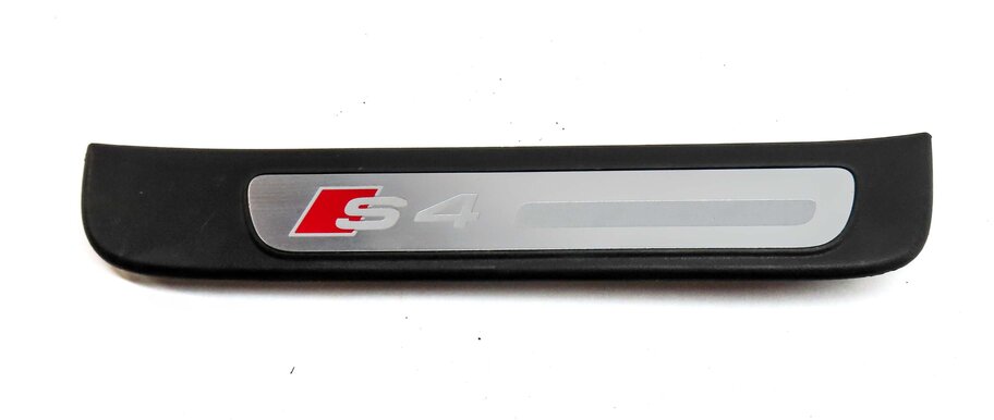 Thumbnail 4: 2014 AUDI S4 B8 8K FRONT REAR LEFT RIGHT S-LINE DOOR SILL SCUFF PLATE TRIM SET4