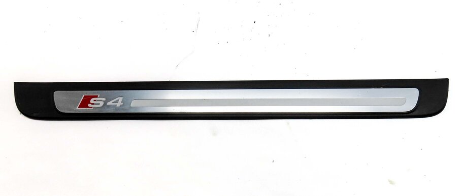 Thumbnail 6: 2014 AUDI S4 B8 8K FRONT REAR LEFT RIGHT S-LINE DOOR SILL SCUFF PLATE TRIM SET4