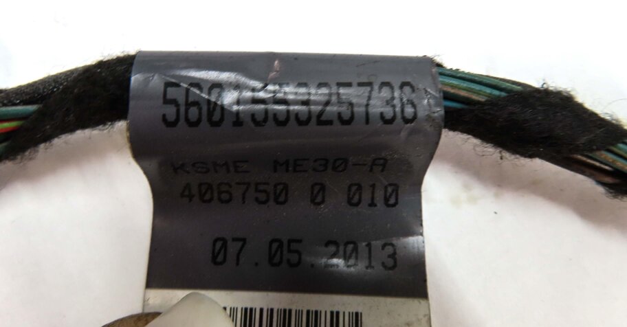 Thumbnail 4: 2014 AUDI S4 (B8 8K) REAR PARK ASSIST PDC SENSOR SET4 (BLACK) w/ WIRE HARNESS